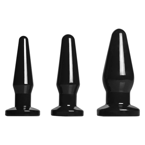 Level Up 3 Piece Anal Plug Set