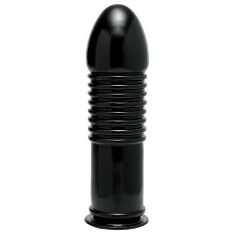 The Enormass - Ribbed Plug With Suction Base