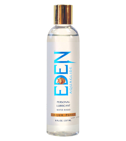 Eden Aqua Pure 8oz Water Based Lubricant