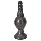 The King Ribbed Tip Anal Plug